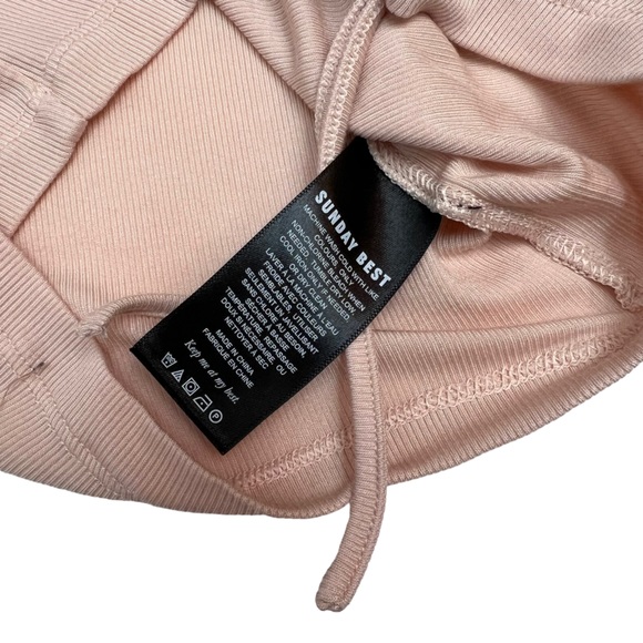 Aritzia Vida Cropped V-Neck Long Sleeve Top Size S - Picture 8 of 11